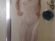 Tabby-sue: Sexy Shower See-thru - Ameman