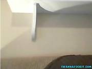 Cute German Dildos Her Pussy On Webcam