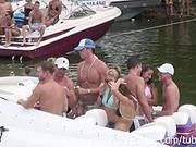 Springbreaklife Video: Naked In Public On The Water