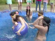 Lesbian ###l Hazing Fun