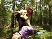 Redheat Has Fun In The Forrest 