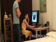 As Soon As Naked Girl Stands Doggystyle