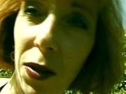 Horny Redhead Temptress Plays With Leather On