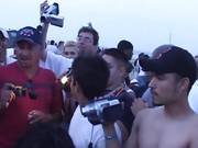 Beach Boob Show, Hotties Show There Boobs