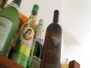 Mature Couple Making Over Wine