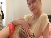 My Busty Girlfriend Sucking My Penis