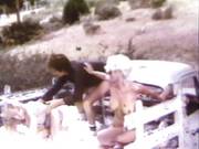 Two Lovely Vintage Ladies In Threesome