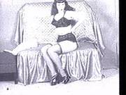 Sexy Glamor Model In Garter Belt