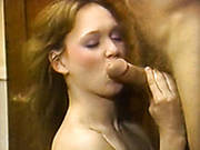 Greedy For Cum Housewife Gives Deepthroat Blowjob To Her Husband