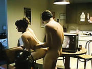 Kinky Voyeur Enjoys Watching Couple Making Love On A Balcony