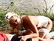 Voracious And Hot Nurse In White Stockings Gets Poked Hard