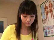 Japanese Girl And Doctor Kissing