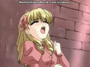 Hentai Fuck With A Brunette Housemaid