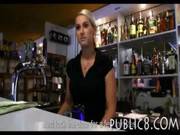 Blonde Bartender Paid For Hardcore Sex Wi 