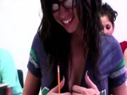 Hungry White Student Sucking Black Cock A 