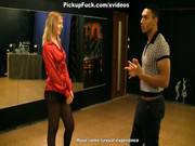 For Dance Lessons Blonde Fucked In The Mouth