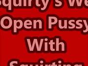 Squirtys Very Wet Open Wet Squirting Pussy
1306