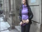 First Time Model Bares It In Public
516