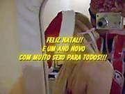 Blond Girl Fuck On Christmas Eve 