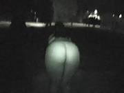 Bbw Hood Chick Suck Cock In Public At Night