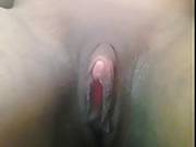 Jacking Off Her Hugh Clit