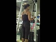 Transparent Leggings At Gym