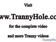 Glam Tranny In Stockings Fucked Hard In Tight Butthole