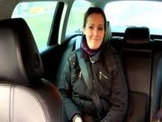 Blonde Euro Babe Blows Cab Driver For A F 