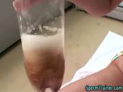 Fetish Slut Blowjob Cum Drinking