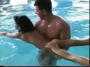 Romping Around Naked In The Pool