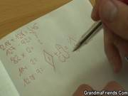 Two Lucky Studs Have Fun With Old Teacher