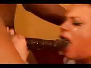 White Whore Facefucked By Bbc Sloppy Blowjob Fmj