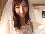 Ohtsuka Mae Wedding Dress On The Bed