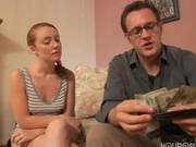 Husband Fucks Redhead Babysitter