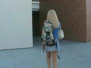 Blonde Student Fucked Hard