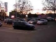 Two Girls In Parking Lot