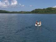 Sharka Blue And Katy Caro 3some Boating