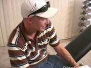 College Slut Blowing On Cock