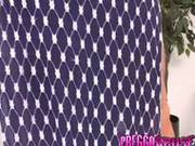 Blonde Preggo Handjob