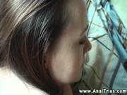 Babe Wants More During First Anal Bang