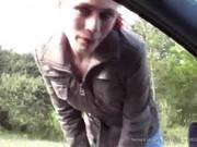 Naughty Gf Shows Her Deepthroat Skills In A Car