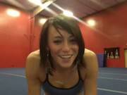 Teen Does Nude Gymnastics