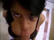 Busty Latin Gf Sucks Cock And Swallows Cum