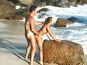   Energetic Beach Fucking