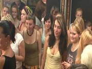 Plenty Of Golden Haired Ladies Sucking Dicks