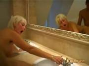 Old Mother Fucked By Son In Bathtub