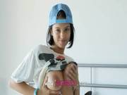 True Busty Pornstar Dildoing Wow Pussy
