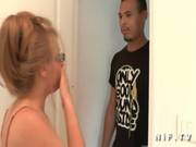 Naughty French Teen Hard Anal Fucked In T 