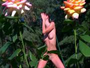 A Sexy Teen Shows Her Body In The Open Air