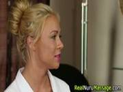 Teen Masseuse Sprayed